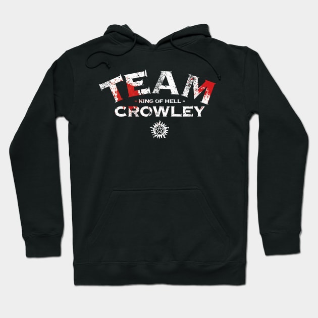 Team Crowley Hoodie by HappyLlama